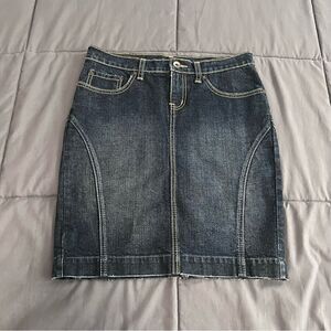 X2 Denim Laboratory Denim Pencil Skirt Size 0